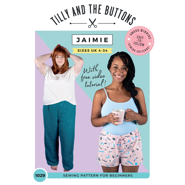 Jamie Pyjama Pants / Shorts Pattern