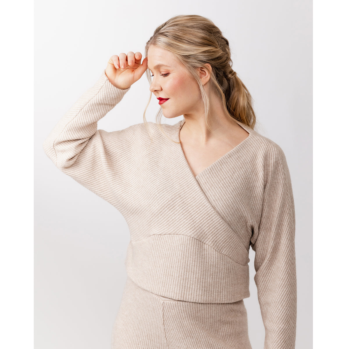 Kajo Batwing Wrap Sweater and Dress Pattern