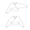 Kajo Batwing Wrap Sweater and Dress Pattern