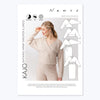 Kajo Batwing Wrap Sweater and Dress Pattern