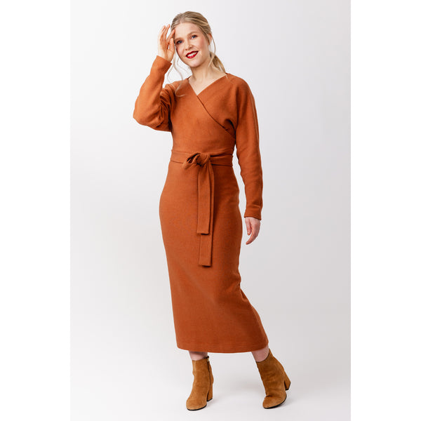 Kajo Batwing Wrap Sweater and Dress Pattern