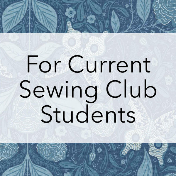 Kids Sewing Club: Pre-Registration Only