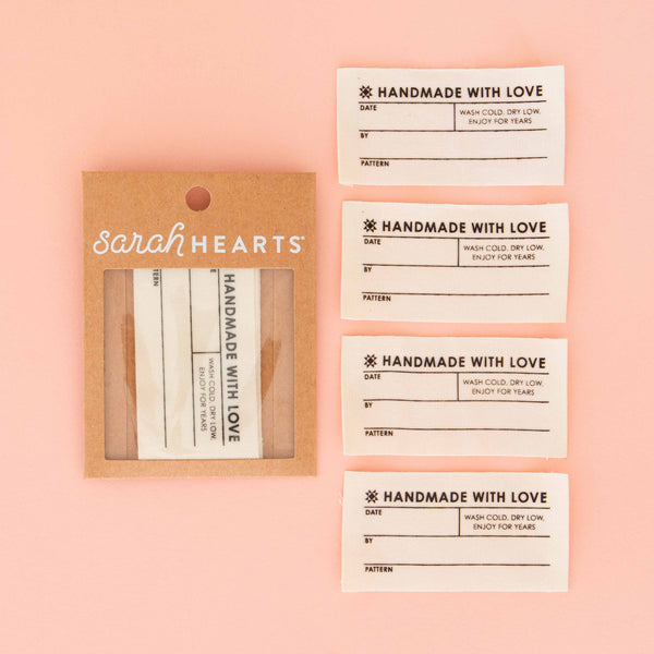 Labels - Quilt Info Large Write-In Organic Cotton