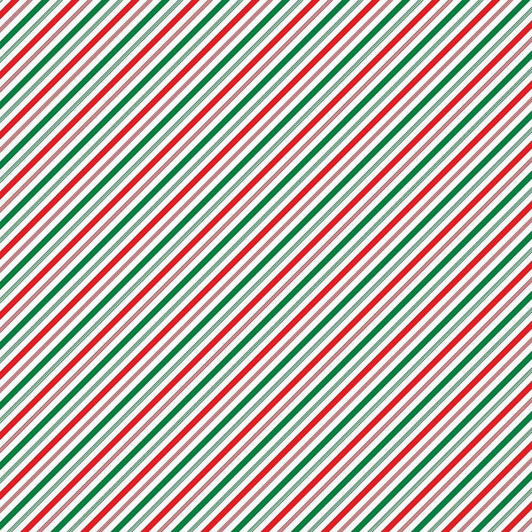 Letters to Santa - Stripes - Cotton Fabric