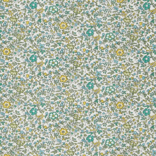 Liberty Tana Lawn Fabric - Katie and Millie Green