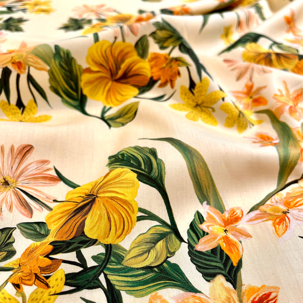 Liberty Tana Lawn Fabric - Exotic Botanical