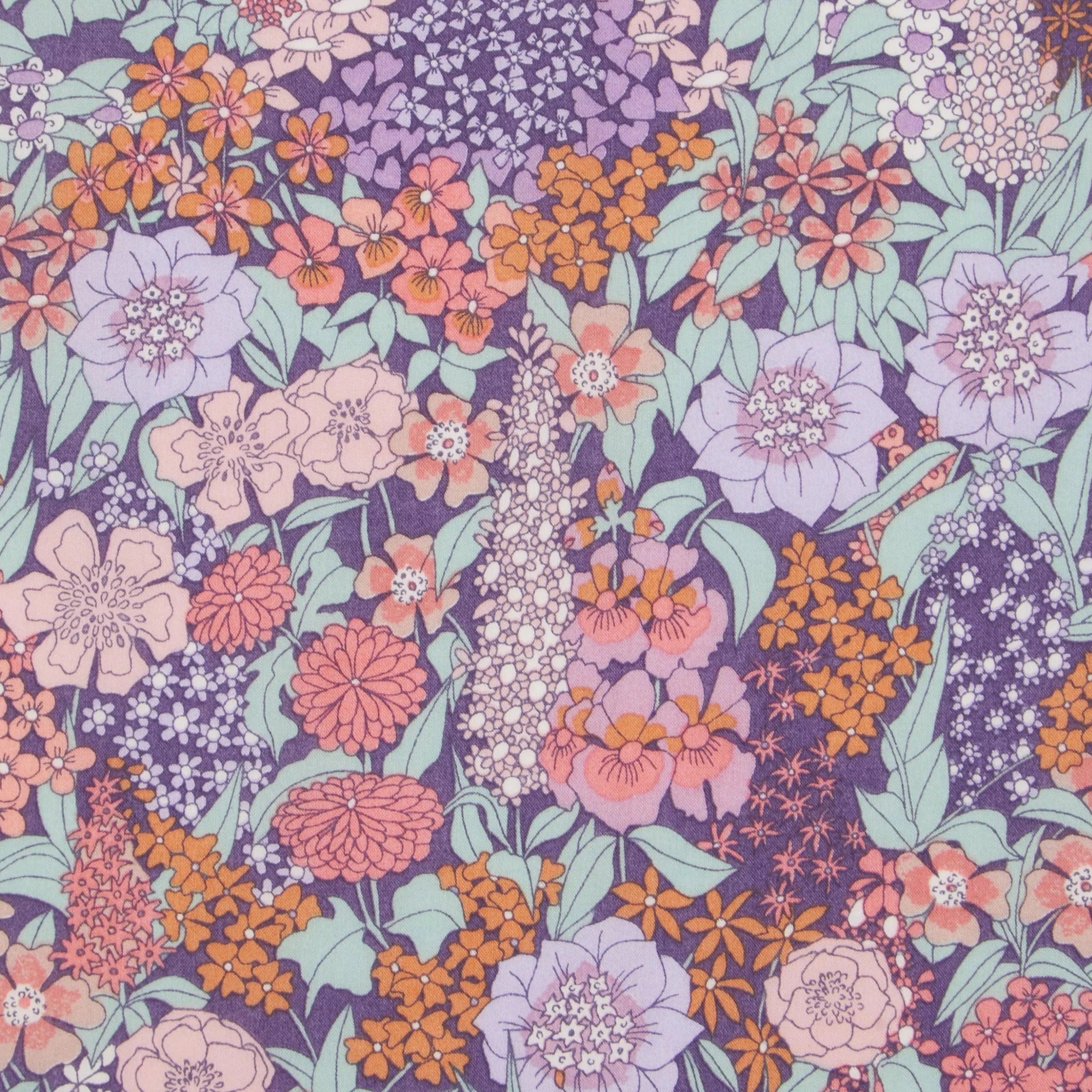 Liberty Tana Lawn - Ciara Purple