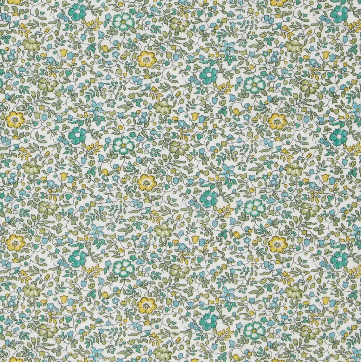 Liberty Tana Lawn Fabric - Katie and Millie Green