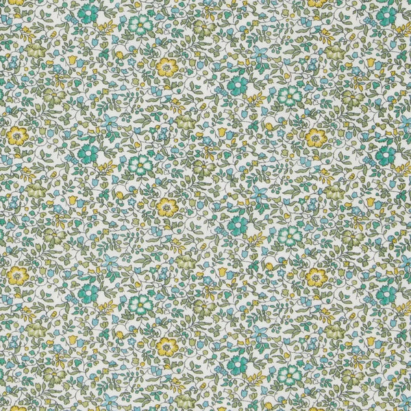 Liberty Tana Lawn Fabric - Katie and Millie Green