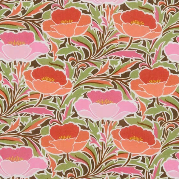 Liberty Tana Lawn Fabric - Poppy Canopy