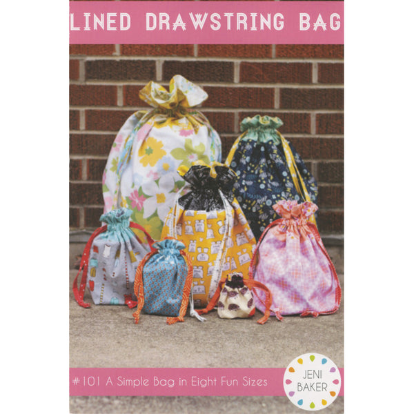 Lined Drawstring Bag Pattern