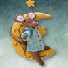 Little Mouse Makes a Wish Embroidery Felt Craft Kit