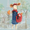 Little Mouse in Paris Embroidery Felt Craft Kit