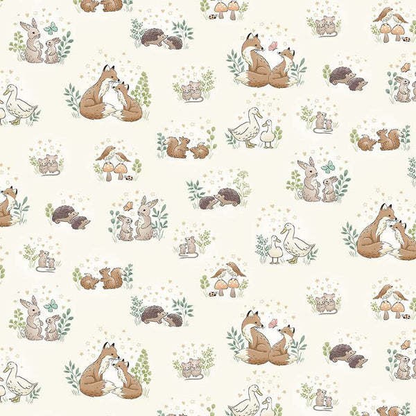 Little Ones - Hugs - Cotton Fabric