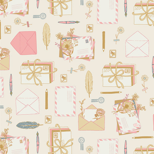 Love Letters - Forever Yours - Cotton Fabric