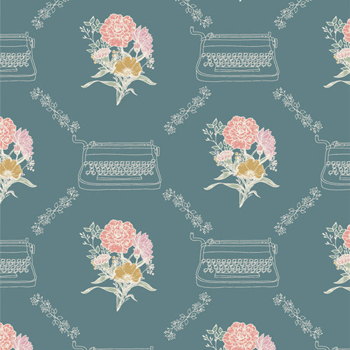 Love Letters - Keys to My Heart - Cotton Fabric