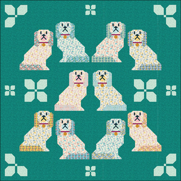Mantel Dogs Quilt Pattern
