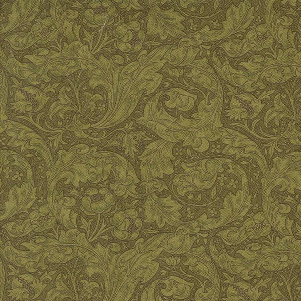 Morris Manor - Bachelors Button Sage - Cotton Fabric