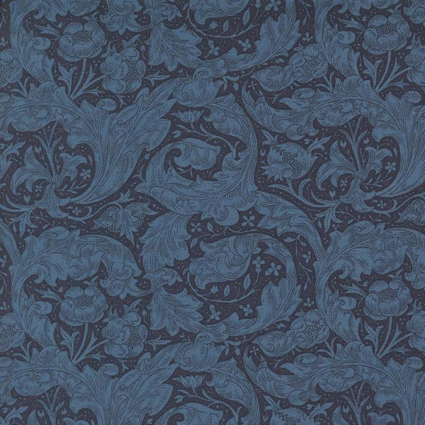 Morris Manor - Bachelors Button Twilight - Cotton Fabric