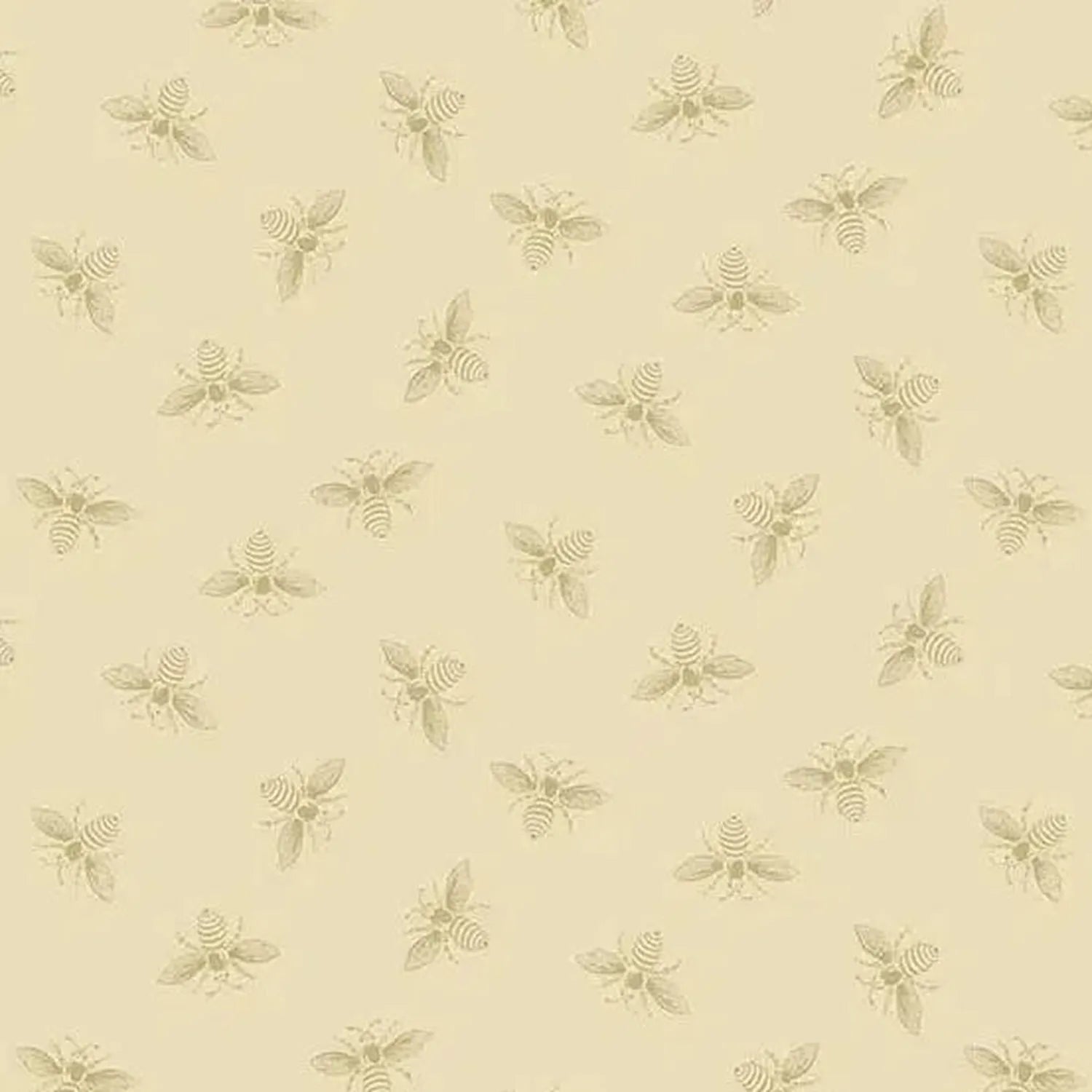Petite Beehive - Vanilla Bee - Cotton Fabric
