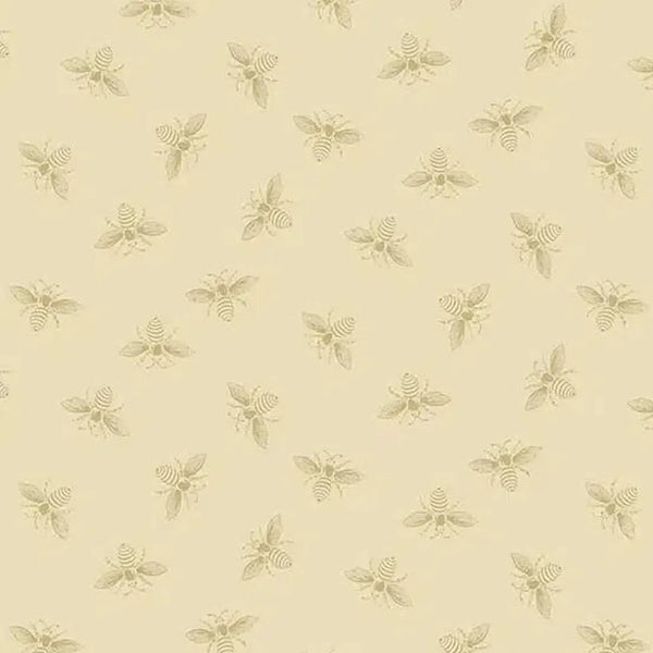 Petite Beehive - Vanilla Bee - Cotton Fabric