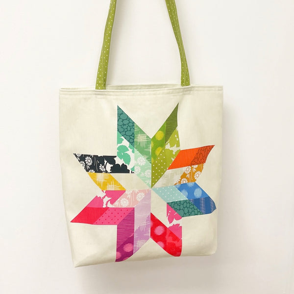Canvas Tote Bag Panel - Pop Sugar by Heather Bailey