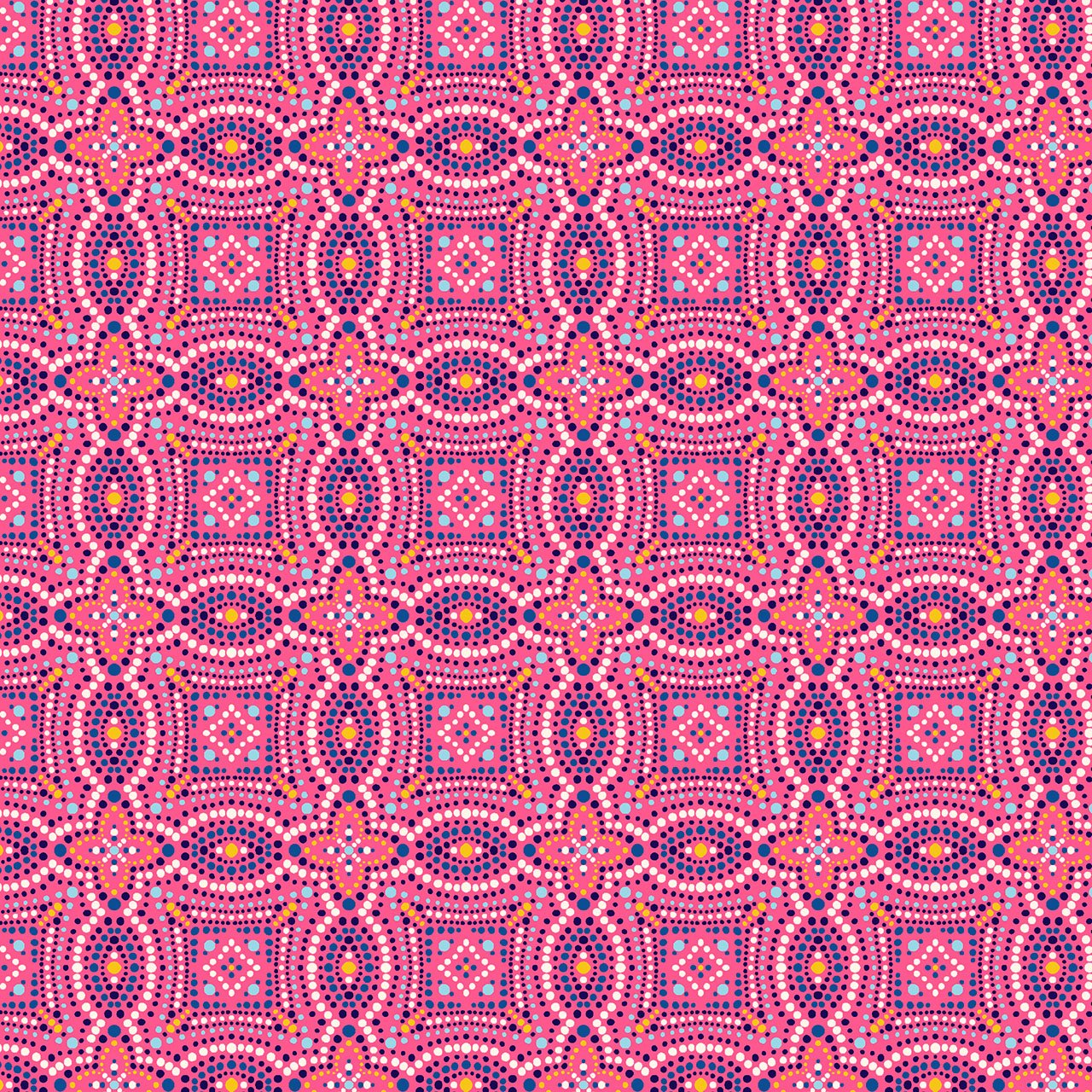 Primavera - Dotti Candy - Cotton Fabric