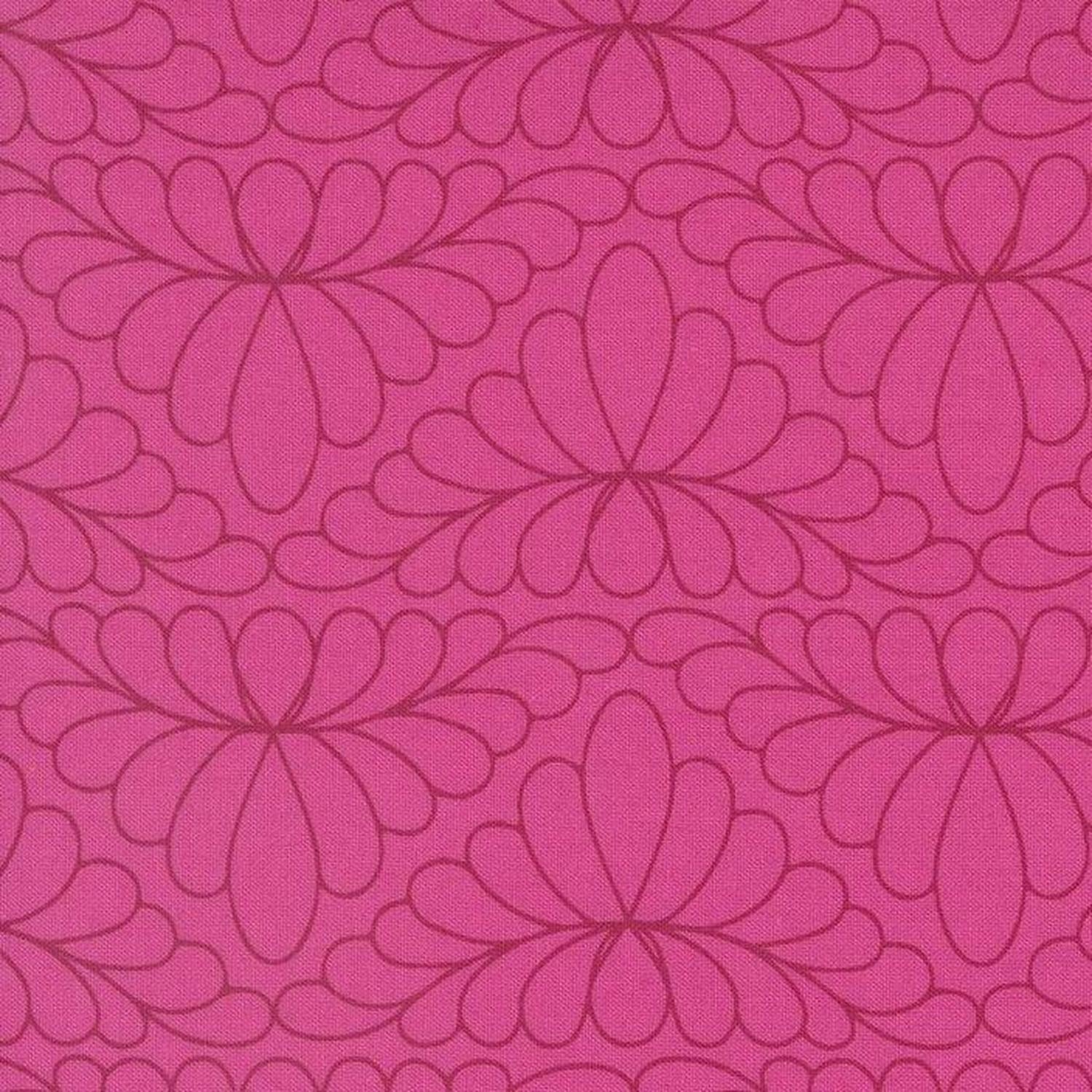 Rainbow Spice - Chrysanthemum Cotton Fabric
