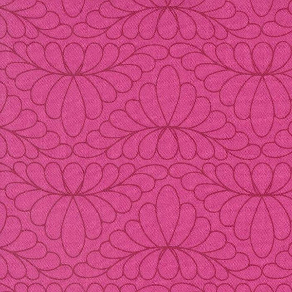 Rainbow Spice - Chrysanthemum Cotton Fabric