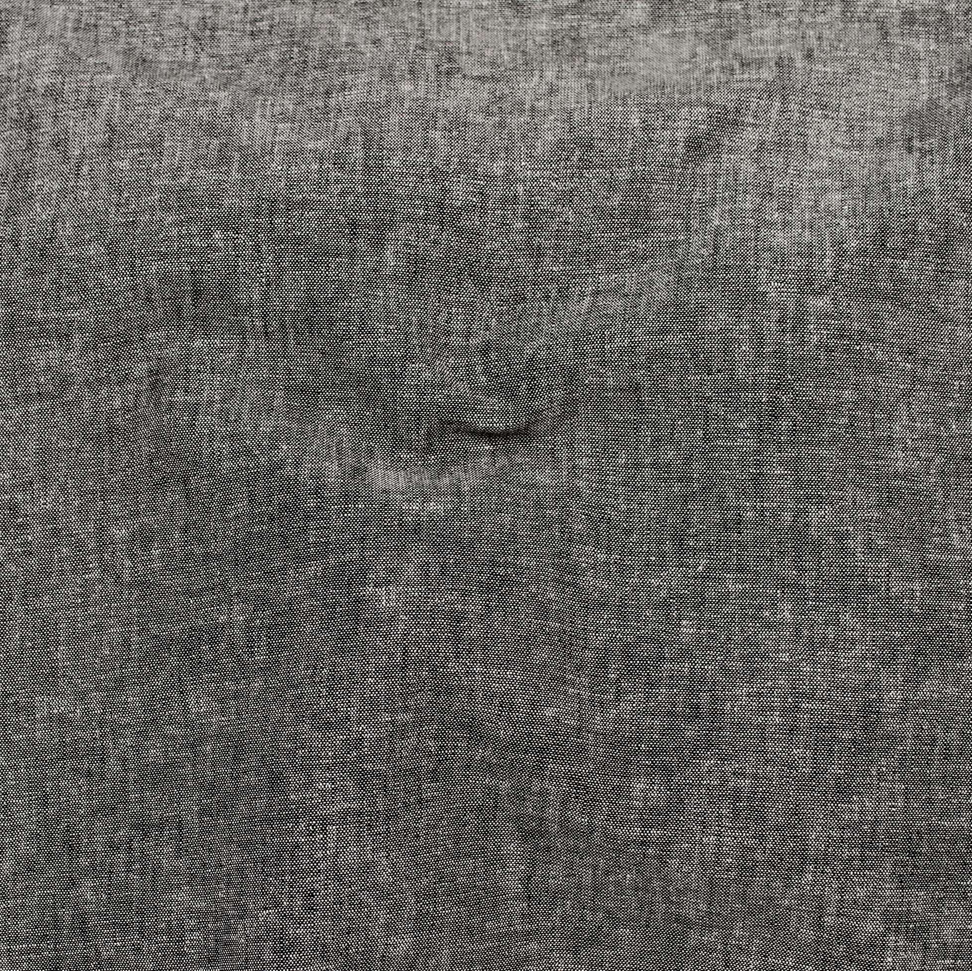 Yarn Dye Linen Fabric - Black