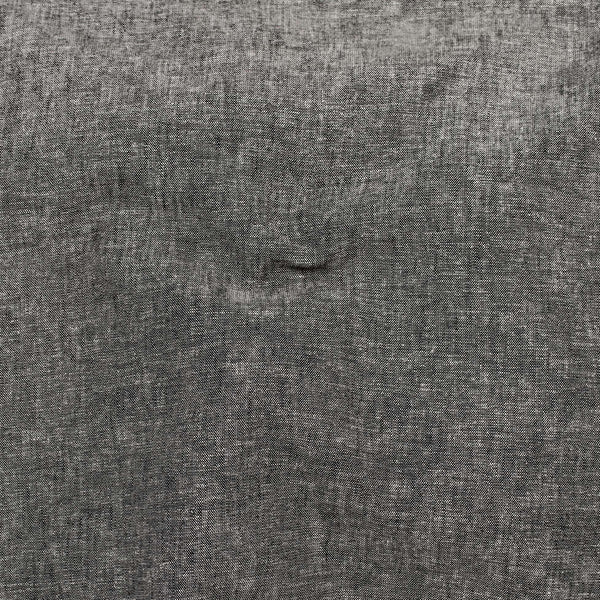 Yarn Dye Linen Fabric - Black