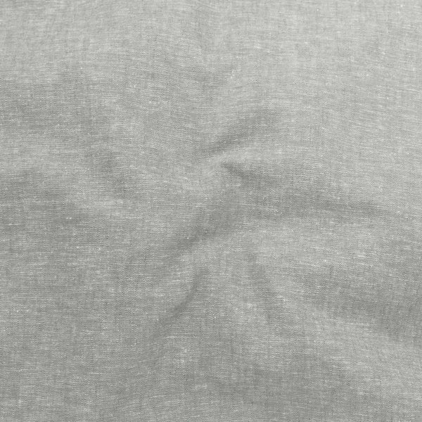 Yarn Dye Linen Fabric - Dolphin Grey