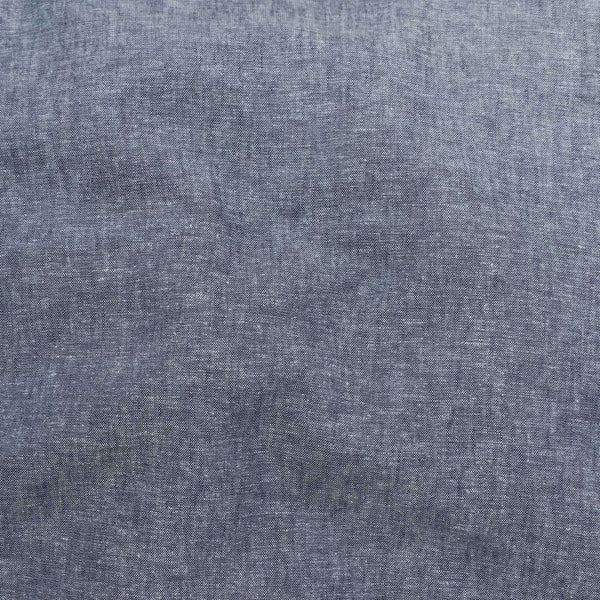 Yarn Dye Linen Fabric - Denim Blue