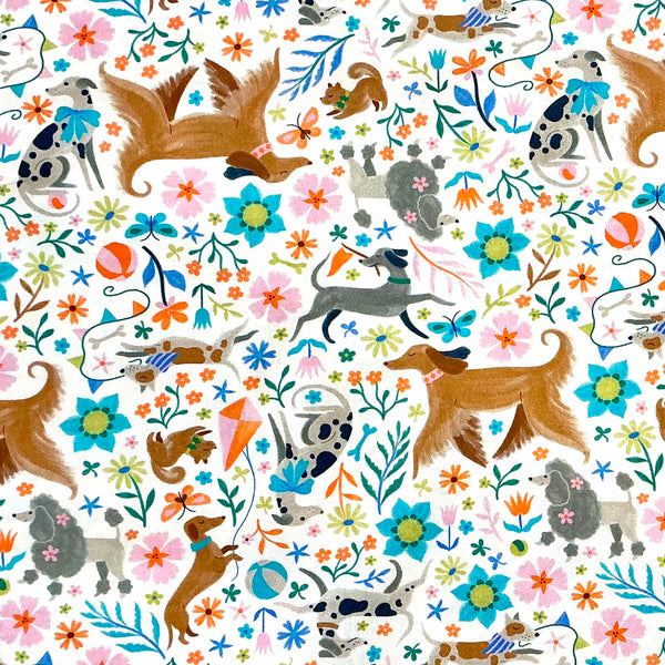 Ruff Day - Dogs - Cotton Fabric
