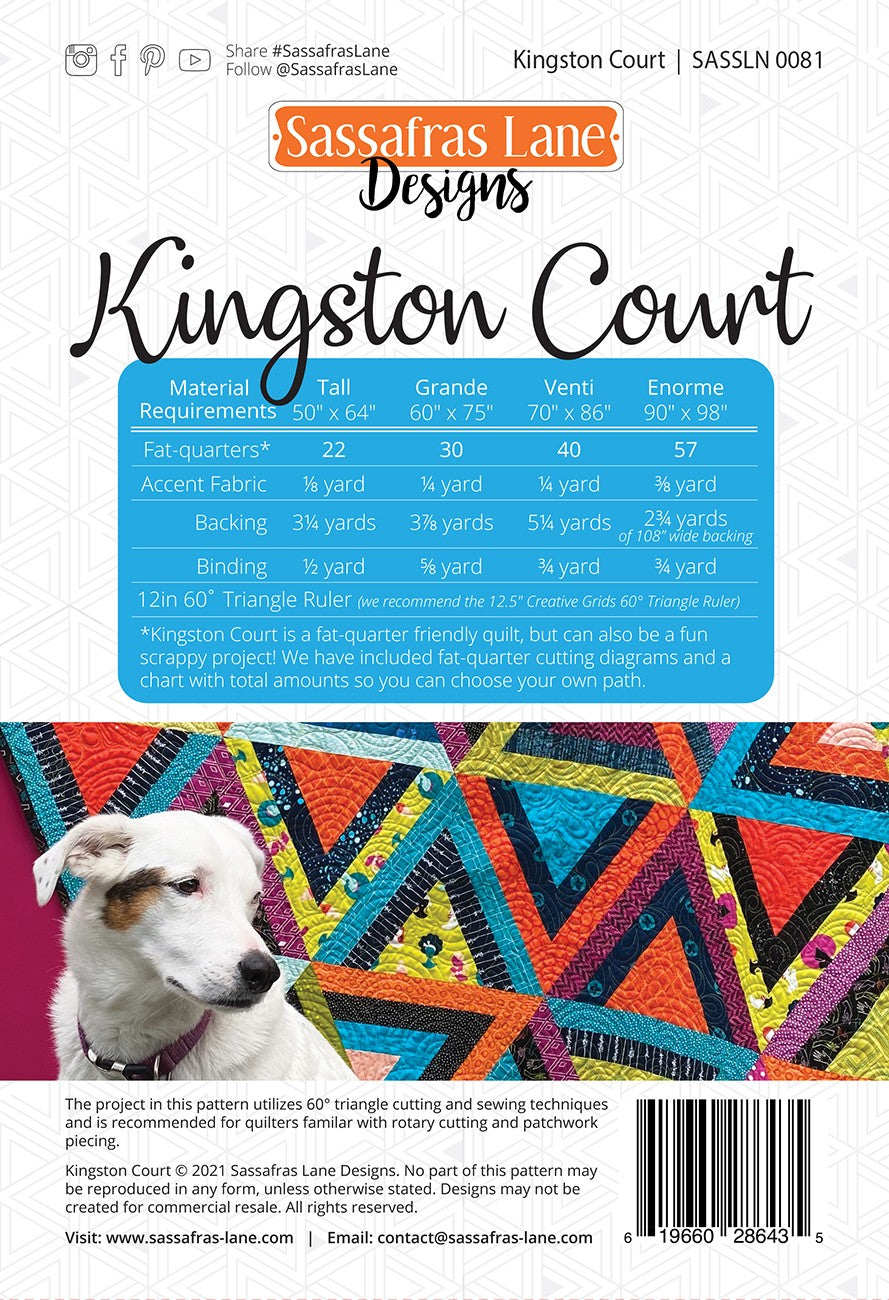 Kingston Court Quilt Pattern