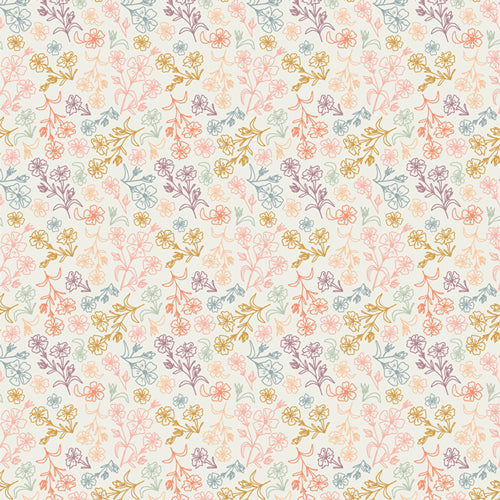 Geobloom - Confetti Blooms - Cotton Fabric