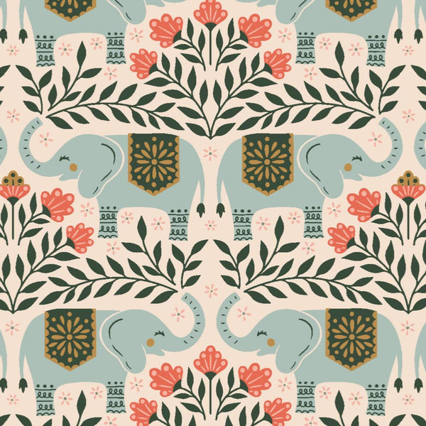 Savanna Happy Elephants - Cotton