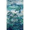 Sea Breeze Turtle Panel Cotton Fabric