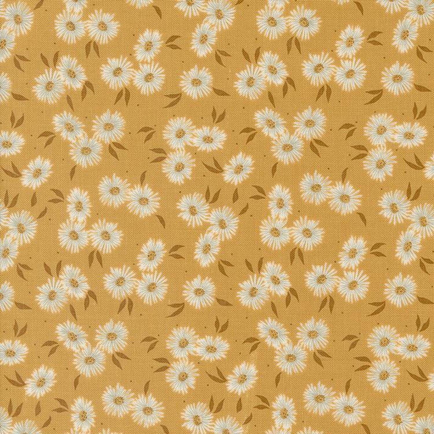 Seaglass Summer - Beach Asters Sunshine - Cotton Fabric