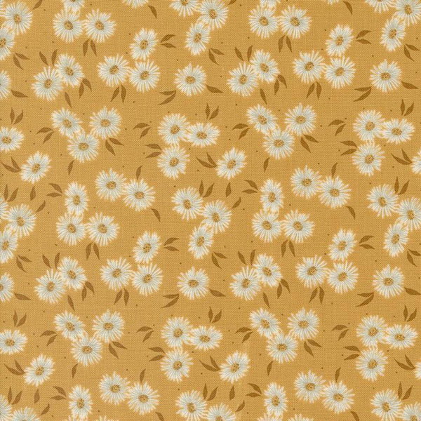 Seaglass Summer - Beach Asters Sunshine - Cotton Fabric
