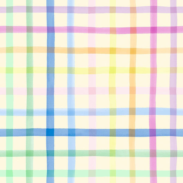 Secret Garden by Wee Blue Bell Picnic Gingham Cotton Fabric