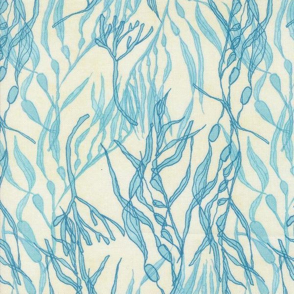 Serena Shores - Seaweed Cloud - Cotton Fabric
