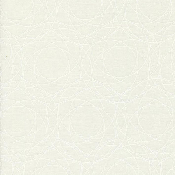 Shimmer by Zen Chic - Crystals Ivory - Cotton Fabric