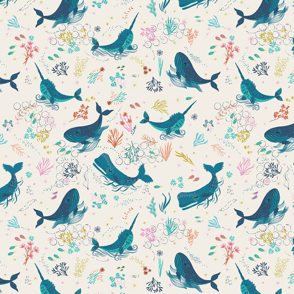 Siren Seas - Ocean Song - Cotton Fabric