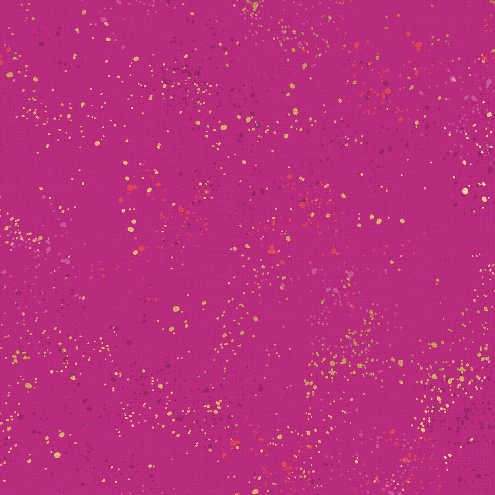 Ruby Star Speckled - Berry - Cotton Canvas Fabric