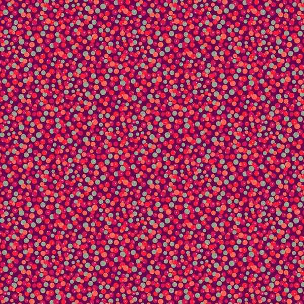 Splendor - Berries Burgundy - Cotton