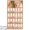 Advent Calendar Kit - Vintage Christmas