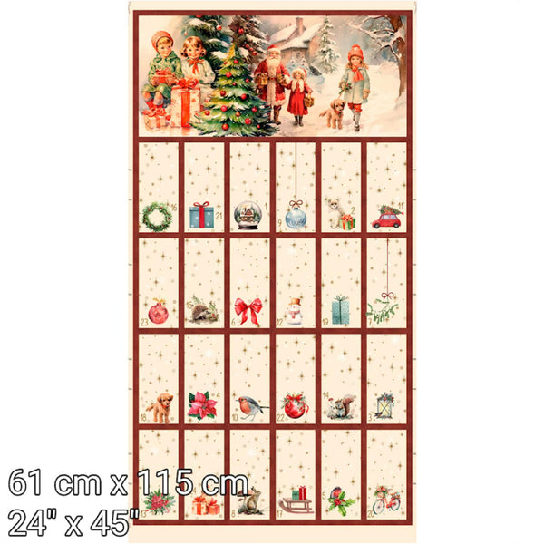 Advent Calendar Kit - Vintage Christmas