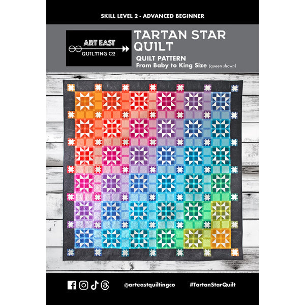Tartan Star Quilt Pattern