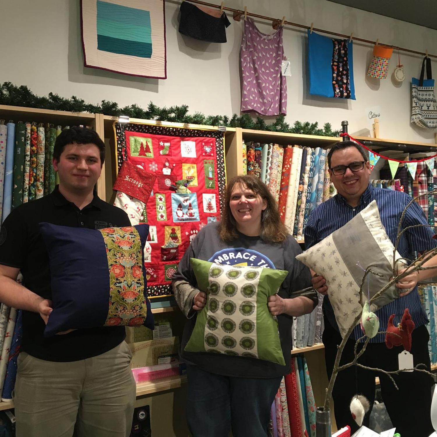 Throw Pillow: Intro to Sewing